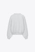 ZARA BASIC PLUSH SWEATSHIRT